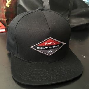 *Sold on Mercari* RVCA Black & Red Hat